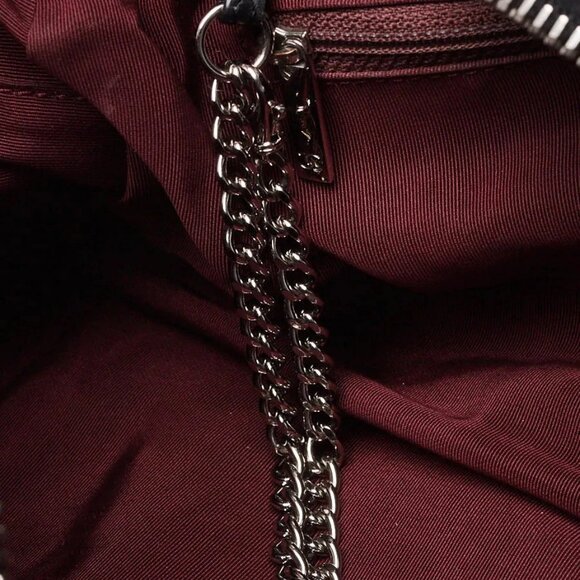 Chanel Black Lambskin Leather Astrakhan Bowling Bag - Picture 9 of 12